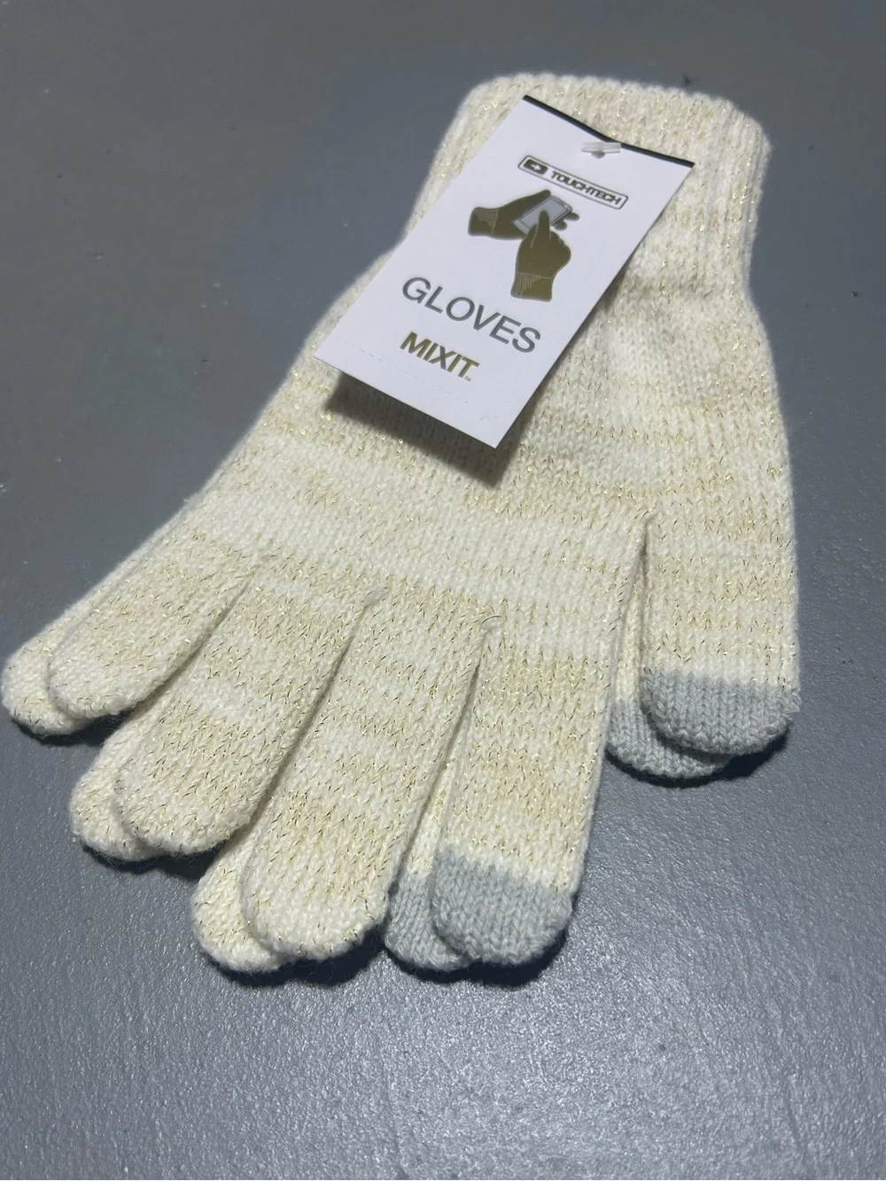 (NWT) Knit Gloves - Touchscreen Compatible Finger Tips
